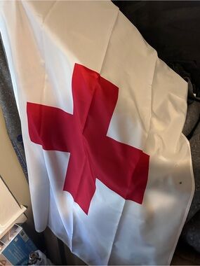 White Flag - American Red Cross - Home Decor